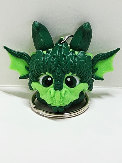 Heart of the Forest Dragonhead Keyring