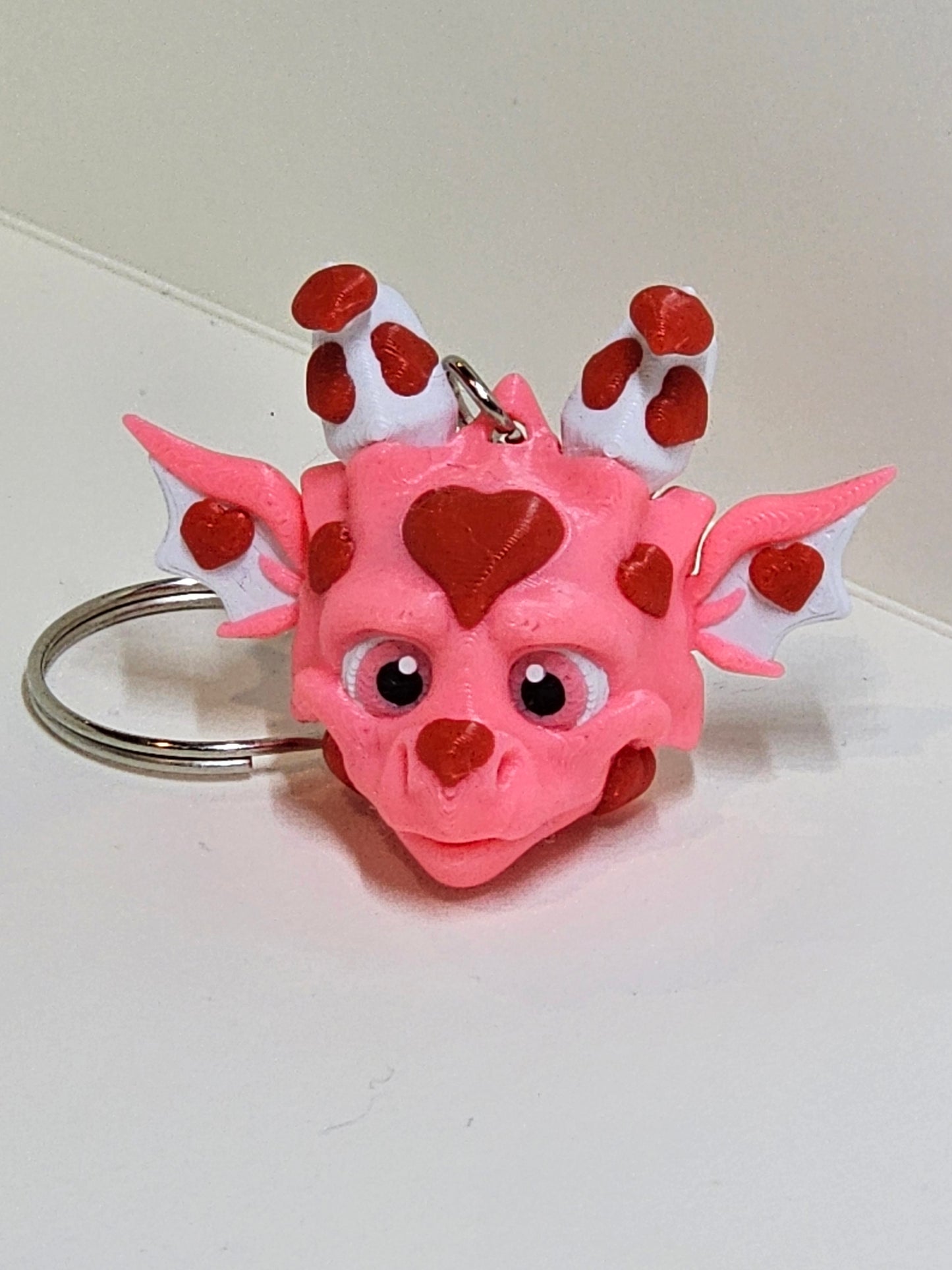 Heart Breaker Dragonhead Keyring