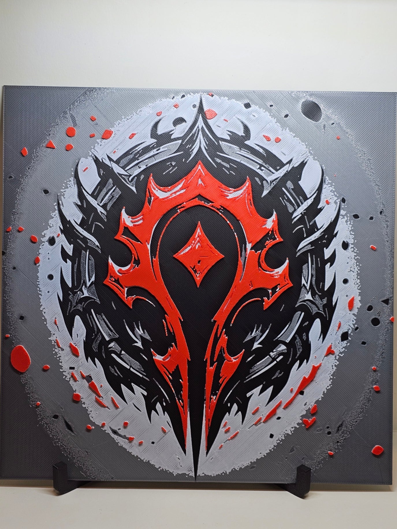 World Of Warcraft Horde Logo HueForge