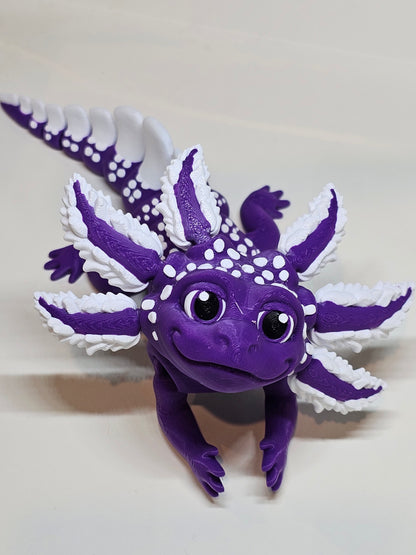 Berry Tart Articulated Axolotl Figure