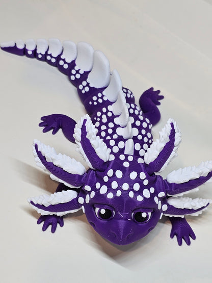 Berry Tart Articulated Axolotl Figure