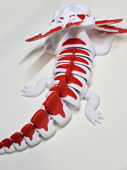 Velvet Cake Articulated Axolotl Figure