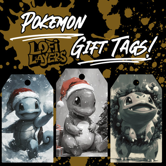 Pokémon Gift Tag Set HueForge