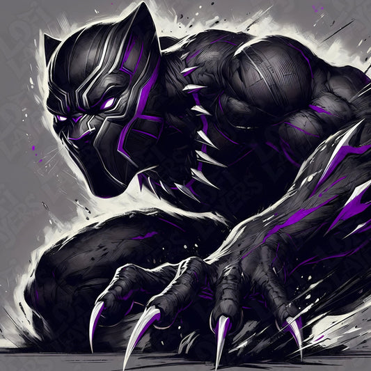 Marvel Black Panther HueForge