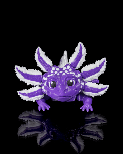 Berry Tart Articulated Axolotl Figure