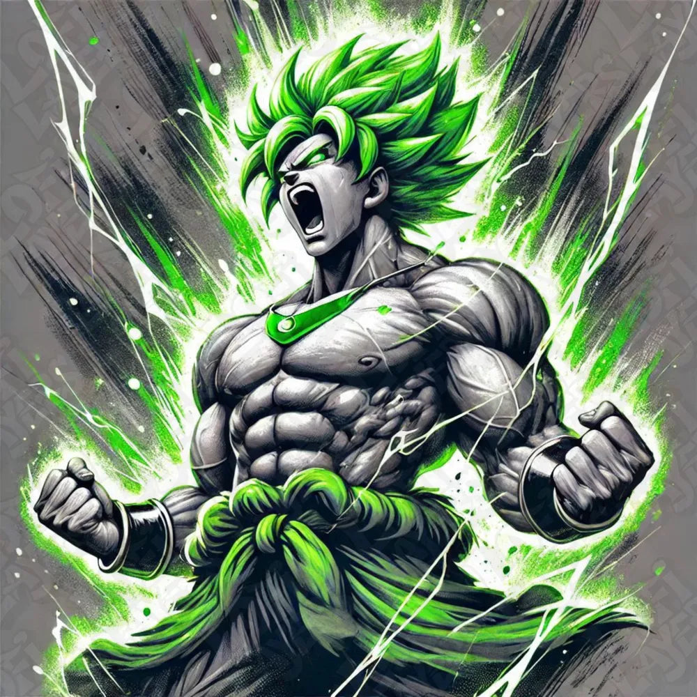 Dragon Ball Z Broly HueForge