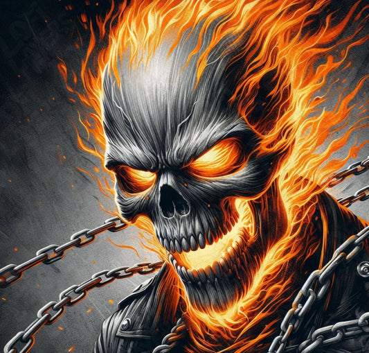 Marvel Ghostrider HueForge