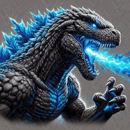 Godzilla HueForge