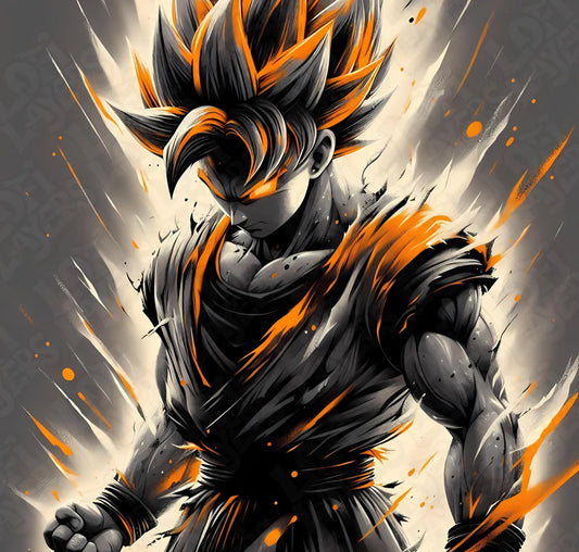 Dragon Ball Z Goku HueForge