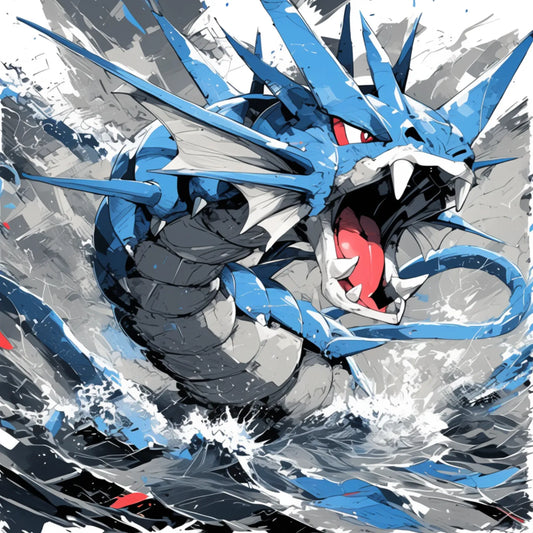 Pokémon Gyarados HueForge