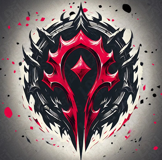 World Of Warcraft Horde Logo HueForge