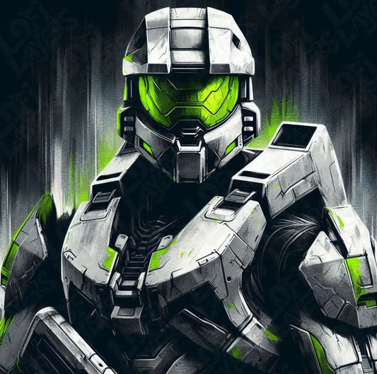 Halo Master Chief HueForge