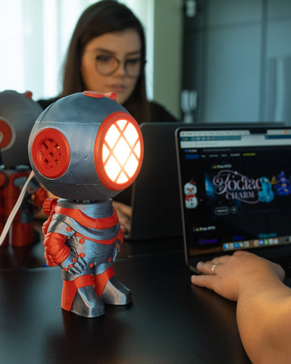 Mecha Diver - Table/Desk Lamp