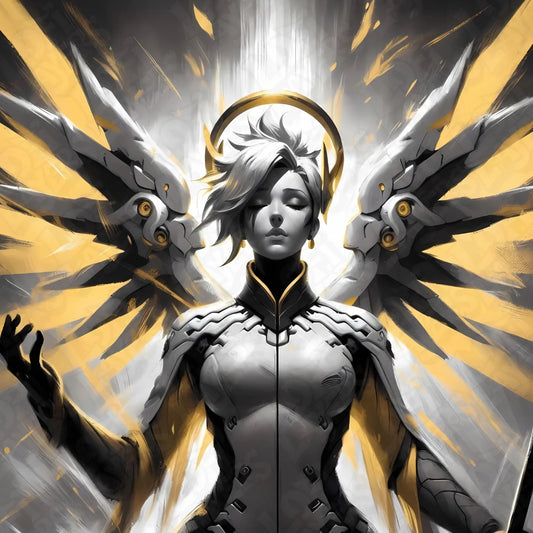 Overwatch Mercy HueForge