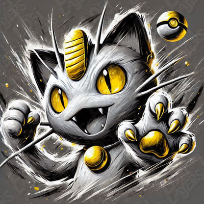 Pokémon Meowth HueForge