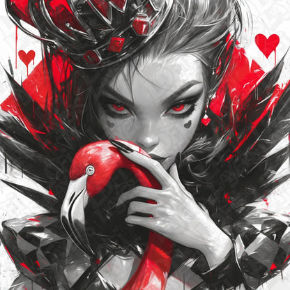 Disney Alice in Wonderland The Queen of Hearts HueForge