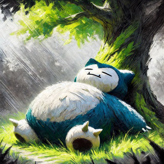 Pokémon Snorlax HueForge