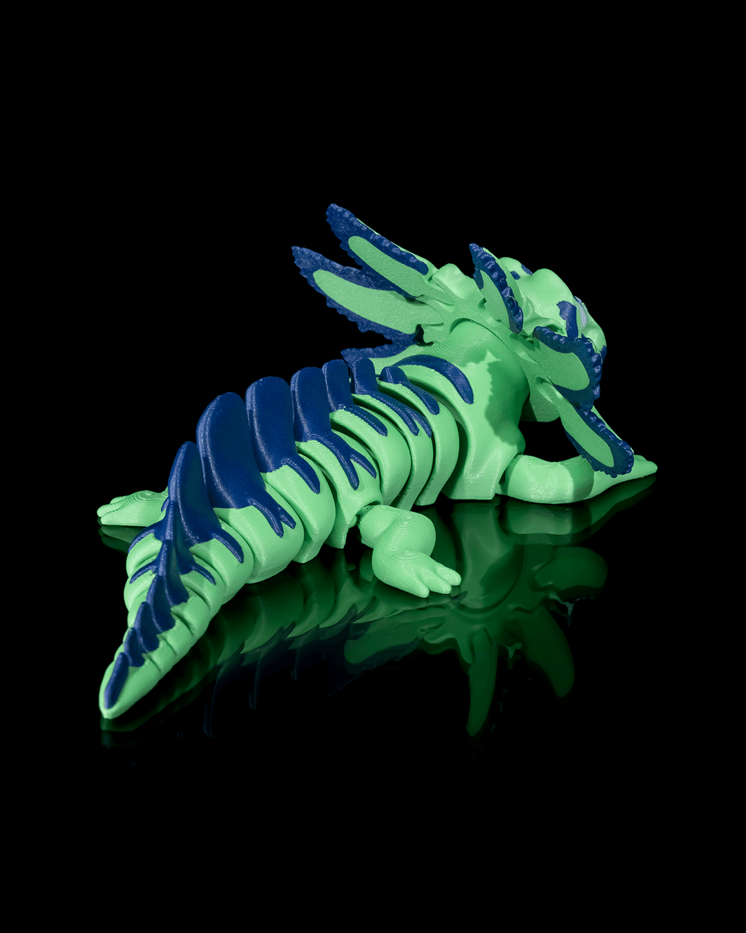 Sweet & Sour Articulated Axolotl Figure