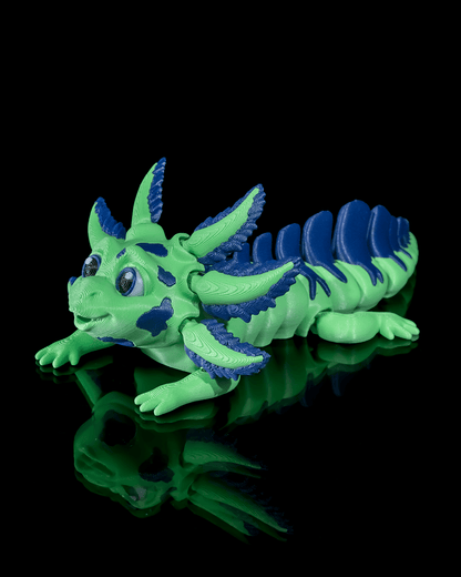 Sweet & Sour Articulated Axolotl Figure