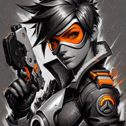 Overwatch Tracer HueForge