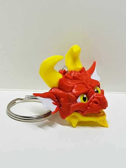 Hells Rage Dragonhead Keyring